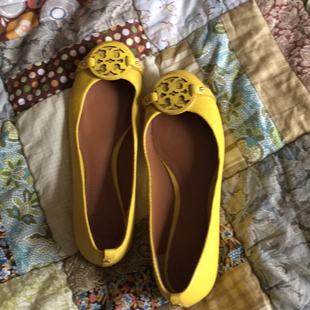 Tori Burch leather flats